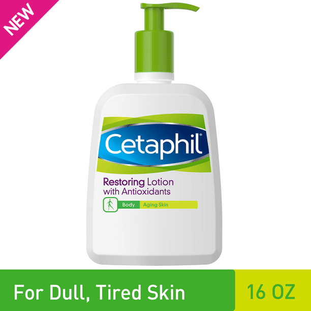 Cetaphil Restoring Lotion with Antioxidants for Aging Skin, 16 oz