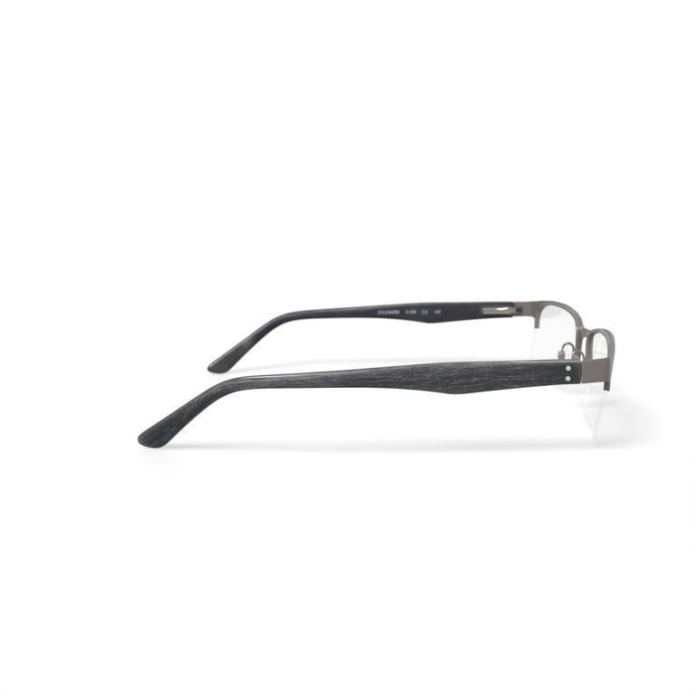 Randy Jackson Men's 1068 Browline Prescription Eyeglasses with