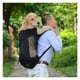 thumbnail image 3 of Mochila transportadora para perros, transpirable, lavable, para viajes al aire libre, color negro, 3 of 5