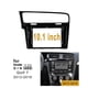 thumbnail image 2 of 10.1 Inch 2din Car Control Fascia Audio Frame Radio Stereo Panel For Golf 7 2013-2018 Dvd Fascia Fr, 2 of 5