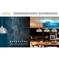 thumbnail image 2 of Lámpara Plafón Maxxi Vidrio Esmerilado Aluminio Cafe, 2 of 2