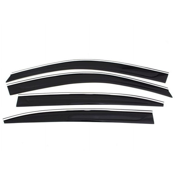 Auto Ventshade (AVS) by RealTruck Low Profile Ventvisor / Window Deflectors Smoke 4 Pc. Set Compatible with 2008-2017 Buick Enclave