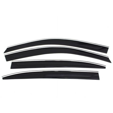 Auto VentShade (AVS) 994027 Lo Profile Vent Visors Smoke Front & Rear Set Fits 2016-2022 Lexus RX RX350 2016-2022 Lexus RX RX400H 2016-2022 Lexus RX RX450H
