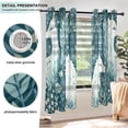 thumbnail image 5 of Fox Flowers Leaves Painting Blackout Curtains Thermal Insulation 63 inch Grommet for Bedroom Living Room Bathroom Kitchen Windows 2 Pack, 5 of 6