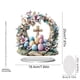 thumbnail image 3 of 1Pc Easter Ornament 2D Printed Acrylic Decorative Items Suitable for office Desktop Bookshelf Dining Table Decoration Easter themed Decorative Accessories, 3 of 6