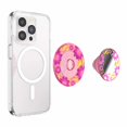 thumbnail image 3 of PopSockets PopGrip MagSafe Rond Anneau Adaptateur Rose Relief, 3 of 5