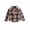Coffee, variant on Edvintorg Fashion Boys Shirt New Plaid Style Kids Toddler Flannel Shirt Jacket Long Sleeve Shacket Baby Girls Fall Shirt Coat 12M-5T Children's Clothing