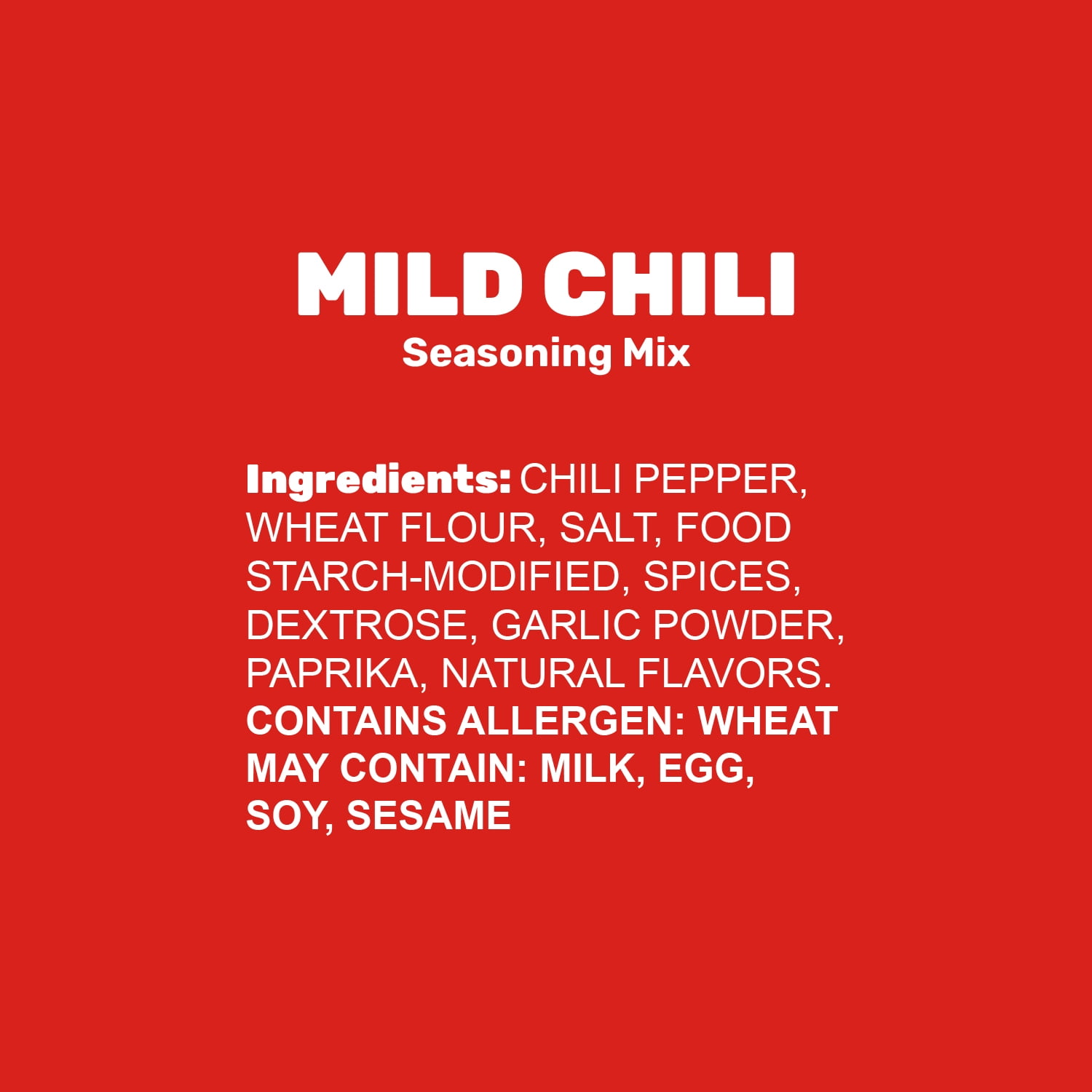 (7 pack) Hormel Mild Chili Seasoning Mix, 1 oz Pouch