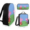 thumbnail image 2 of Happy Little Pig Sac à Dos avec Sac à Collation et Porte-Stylo Ensemble Trois Pièces, 2 of 5
