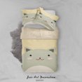 thumbnail image 1 of 3D de dibujos animados lindo oso Funda de edredón Juego de ropa de cama Funda de edredón Fundas de almohada, 1 of 3