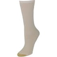 thumbnail image 2 of Gold Toe  Non Binding Ribbed Crew Socks (3 Pair Pack) (Women's), 2 of 4