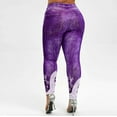 thumbnail image 6 of Fulije Women Printed Yoga Fitness Leggings Running Gym Stretch Sports Pants Trousers, 6 of 9