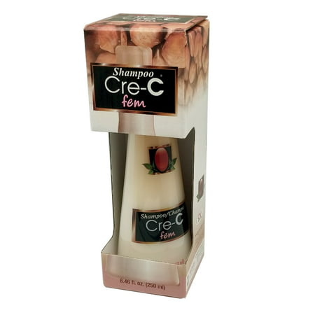 Cre-C Fem Shampoo 8.46 FO, Natural Ingredients Including Ginseng, Control Anti-Hair Loss Shampoo, Scalp Treatment and Dandruff