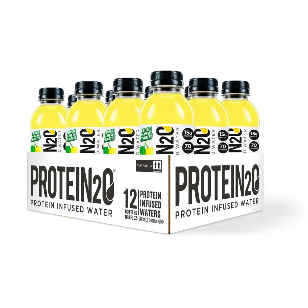 Protein2o Protein Infused Water, Classic Lemonade, 15g Protein, 12 Ct