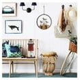 thumbnail image 5 of Nautical Decor Wooden Lighthouse Beach Themed Ornaments Coastal Ocean Decoration Decorative Wood Light HouseTable Centerpiece Tower Lights Figurine for Shelf Fireplace (Red L), 5 of 7
