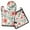 Floral Pattern, variant on Sunflower Kitchen Oven Mitt and Pot Holder Sets 2 Pcs for Baking, Cooking and Grilling, Heat Resistant Up To 392 °F