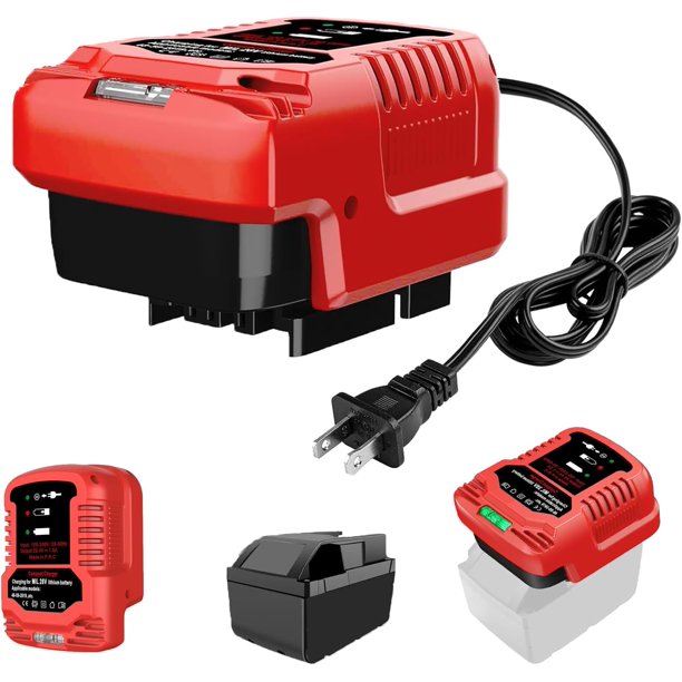 Charger para Mil*wau*kee para Batería M28, Batería de Reemplazo Charger para Mil*wau*kee MK28 28V Compatible con 0726-22 0780-20 48-11-2830 0721-21 para Serie M28