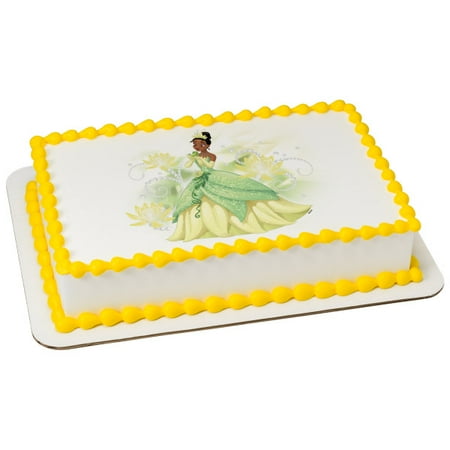 Disney Princess Tiana Sparkle Shine 2 Round Cupcake Sheet