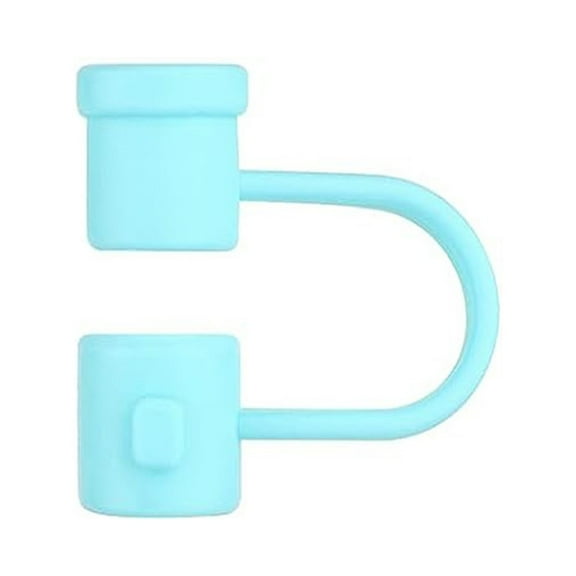 Silicone Straw Cover Set Reusable Eco Friendly Drinking Straw Tips Fit Standard 6 8mm Diameter Tubes Ideal Travel Picnic Fitness Party Events