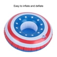 thumbnail image 2 of Inflatable Drink Holders Floats, 10PCS Inflatable Drink Holders Floating Pool Drink Cup Floating Bath Holder Fun Bath Toys for Hot Tub Pool Inflatable Cup Coaster, 2 of 9