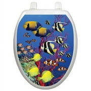 Toilet Tattoos Themes Coral Reef Toilet Seat Decal
