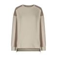 thumbnail image 6 of Futezty Sweatshirt for Women Casual Long Sleeve Crewneck Lightweight Pullover Tops Loose Sweatshirts, 6 of 8