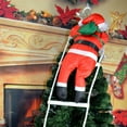 thumbnail image 4 of Santa Claus Climbing Rope Ladder Hanging Décor for Wall House Garden Christmas Tree Indoor Outdoor (40cm/15.7"), 4 of 12