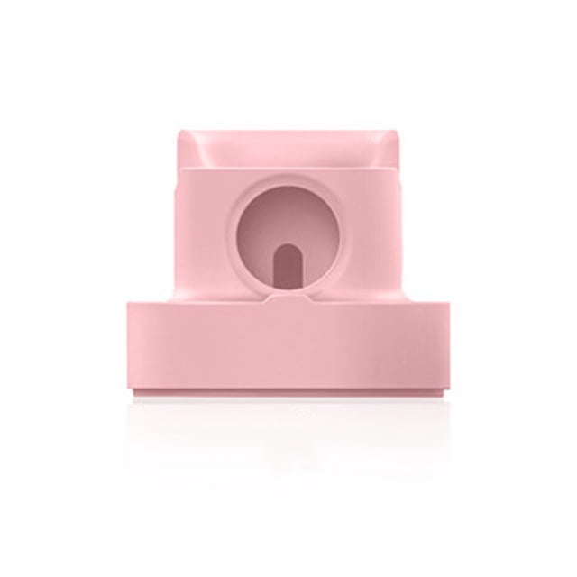 Matsuzay Soporte de Soporte de base de teléfono Smartwatch Soporte de soporte de reloj antiarañazos Estación diseñada para Electrónica Rosado