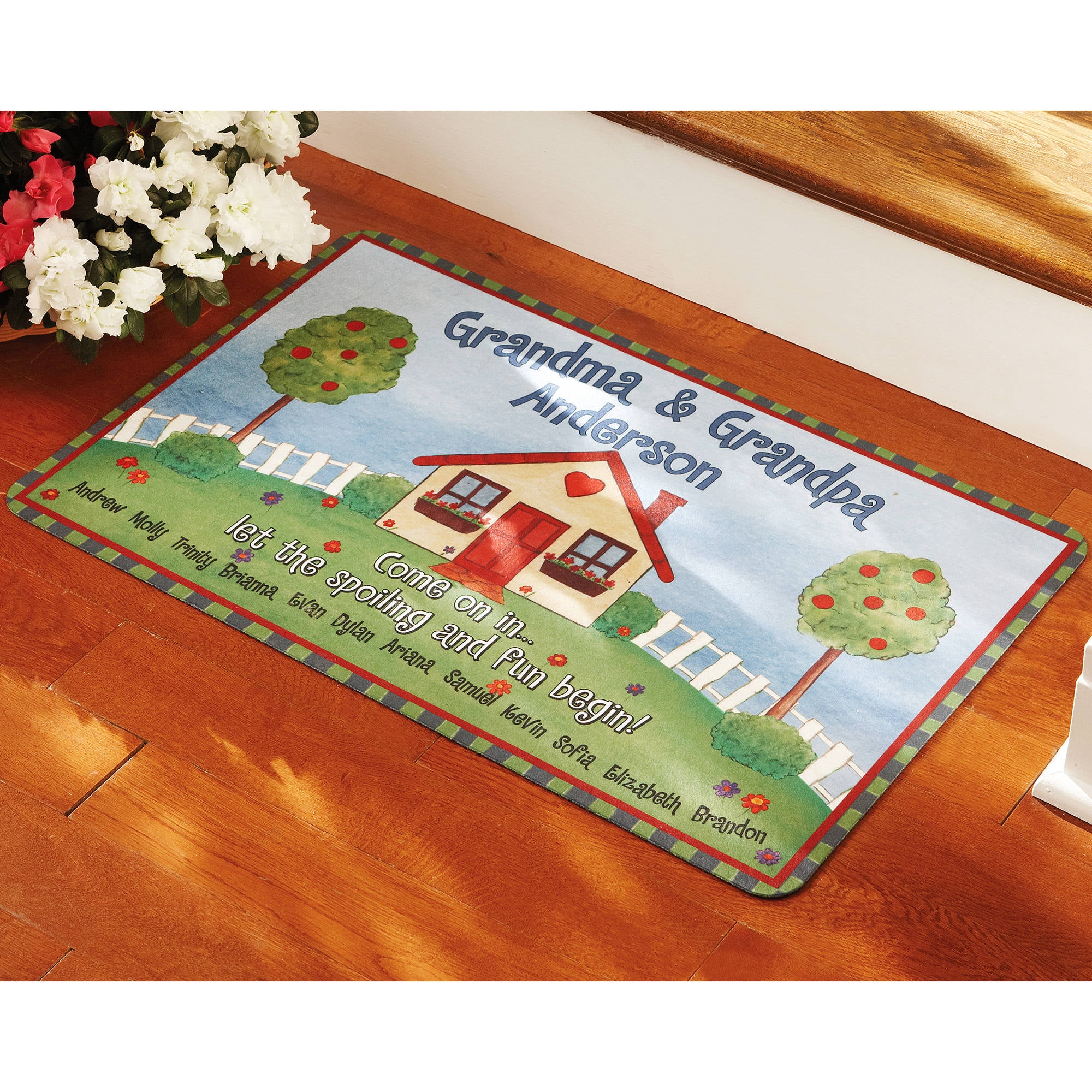72 Christmas Doormat Sc 1 St Beach Decor Shop
