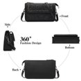 thumbnail image 2 of FALAN MULE Small Crossbody Bags for Women Vegan Leather Cell Phone Purse with Adjustable Strap, 2 of 6