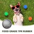 thumbnail image 2 of Pelotas de juguete para perros, paquete de 3, 9 cm, juguetes acuáticos flotantes, 2 of 6