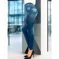 thumbnail image 4 of Leggins Mujer Mezclilla Unitalla Faja Alta Estilo Pantalón Mezclilla, 4 of 5