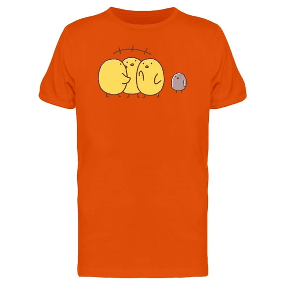 Chickens And Baby Chick Out Tee Men's -Image by Shutterstock