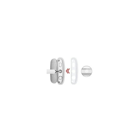 SaharaCase - Hybrid Flex Case for Apple AirPods Max - Transparent Clear
