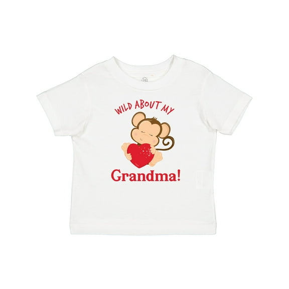 Inktastic Wild About My Grandma Boys or Girls Baby T-Shirt