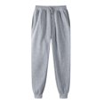 thumbnail image 1 of Pantalon de Jogging Décontracté pour Hommes, Détente et Entraînement, Taille Élastique, avec Poches, Nouvelles Tendances, Rouge, 1 of 2