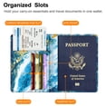 thumbnail image 3 of Cartera de viaje Fintie con bloqueo RFID con soporte para pasaporte, 3 of 7