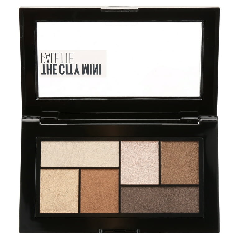 Bronzes The Palette Rooftop Makeup, City Mini Eyeshadow Maybelline