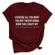 thumbnail image 1 of Tops de verano Regalos para hombre y mujer Camiseta de verano con estampado de letras Blusa de manga corta Pompotops  hfajkhk133804, 1 of 6