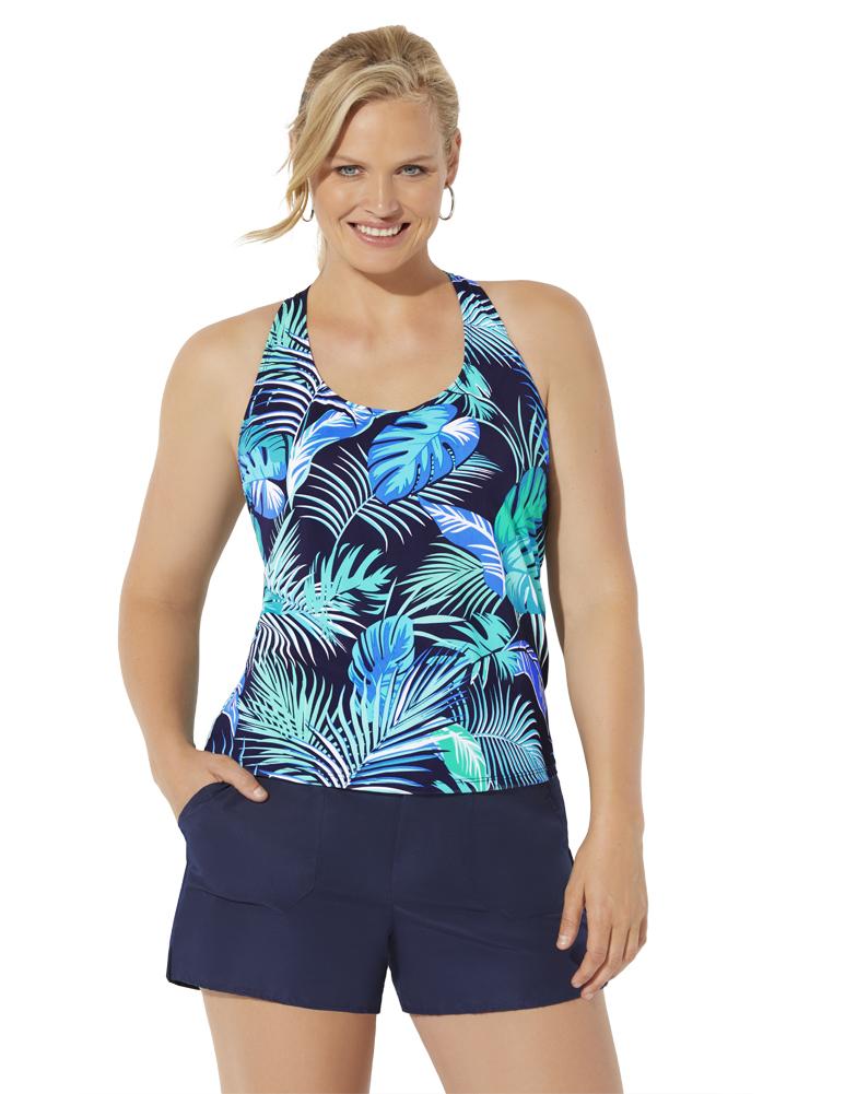 Swimsuits For All Women's Plus Size 