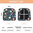 thumbnail image 3 of Pioneer Flower Seat Covers for Dining Room Chairs Set Of 4,Stretch Printed Washable Chair Seat Cover with Elastic Ties and Button,Removable Waterproof Couch Cushion Covers, 3 of 6