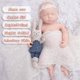 thumbnail image 2 of Muñeca Reborn YaluoQian de silicona realista de cuerpo entero, 2 of 6