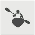 thumbnail image 1 of Person Kayaking with Paddle Back Behind View DIY Cookie Wall Craft Stencil - 11.5 Inch, 1 of 5