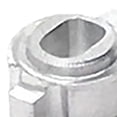 thumbnail image 3 of Adaptador de Conversión de Acoplamiento Yotijar 4 Piezas Universal DIY Para Piezas Cralwer Plata, 3 of 4