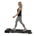 thumbnail image 3 of Sunny Health & Fitness Slim Folding Treadmill Trekpad with Arm Exercisers - SF-T7971, 3 of 11