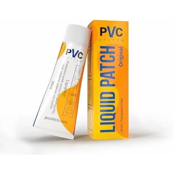 Liquid Patch – Air Mattress Patch Kit Heavy Duty, Inflatable Patch Glue for PVC & PU, Inflatable Boats, Rafts, Kayaks, SUP, Hot Tubs, Waterbeds, Bounce Houses. Waterproof, 3-hr Cure, 20 ml