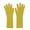 Yellow, variant on Stretchy Acrylic Gloves Windproof Design Windproof Comfortable For Adults