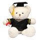 thumbnail image 2 of Juguete de peluche de oso de graduación | Toga y birrete de doctorado | Muñeca de peluche suave | Figura de peluche con gafas y pergamino | 13.8 pulgadas | Decoración de regalo para graduación, 2 of 8