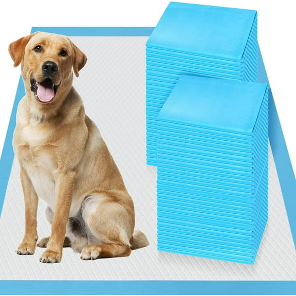 XL Thicken 6 Layers Heavy Absorbent 30"x36" Pet Training Dog Pee Pads, Extra Large Polymer Leak-Proof Quick Dry Puppy Pee Pads, Disposable Pee Pads for Dogs Cats Rabbit