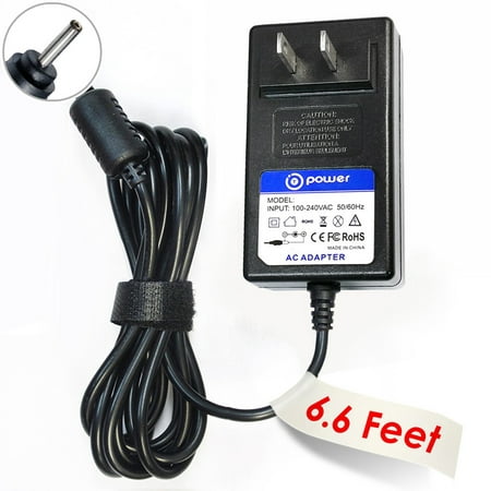 T-Power ( 6.6ft Long Cable ) AC Adapter for D-Link DIR-655 cg2412-b Ag2412-b Ag2412-e Cg2412-b Dcs-3415 Dcs-3420 Gear4 Speaker Blackbox 24/7 Houseparty 2 3 4 5 3g Hp-60i Pulse Gigabit